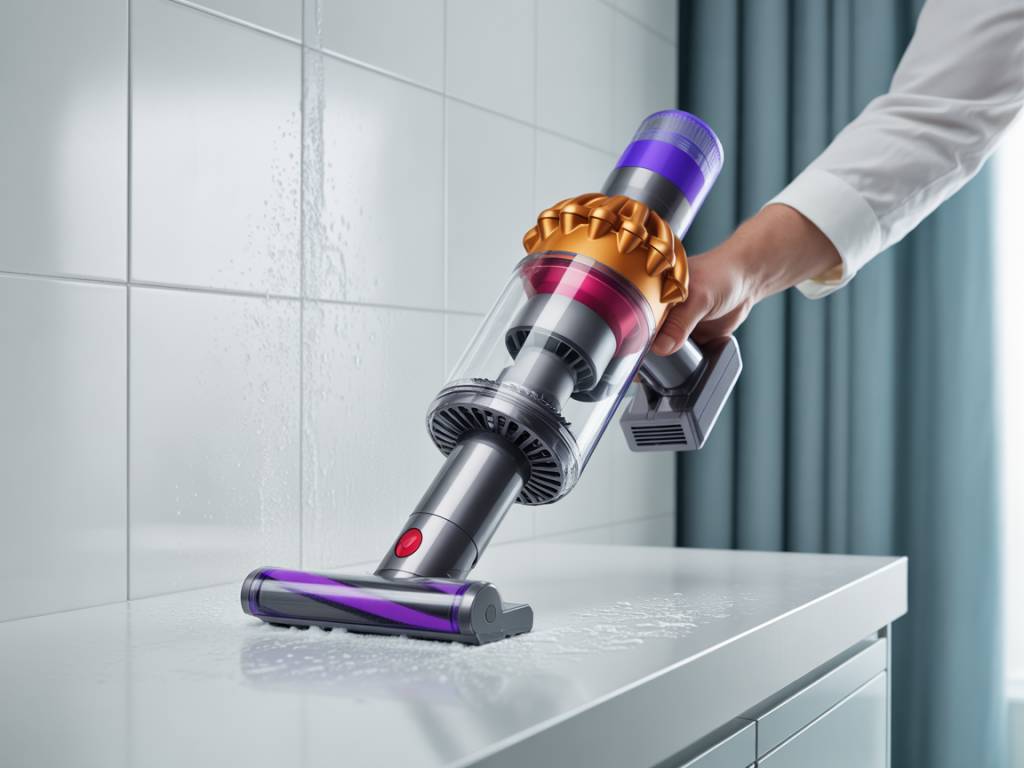 Dyson Airblade V : technologie de séchage rapide sans contact et consommation réduite