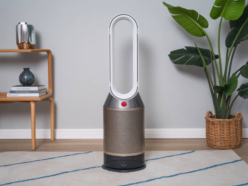 Purificateur Dyson Pure Hot+Cool : fonctions chauffage, ventilation et purification