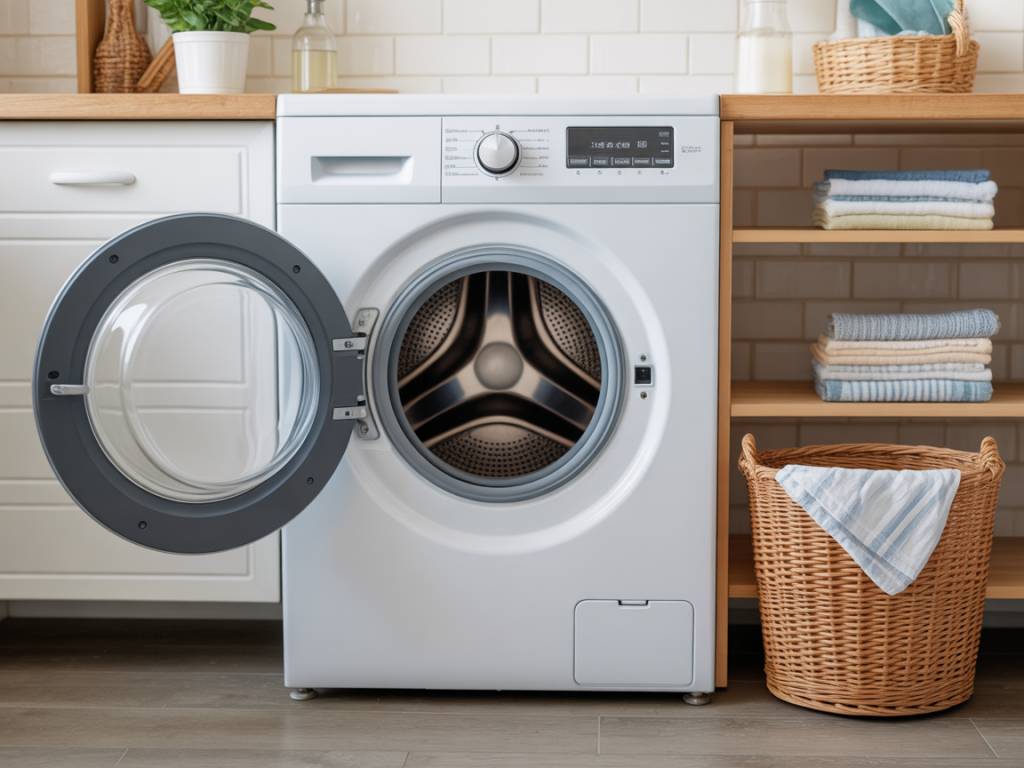 Comment nettoyer un joint de machine à laver encrassée avec des solutions simples et efficaces