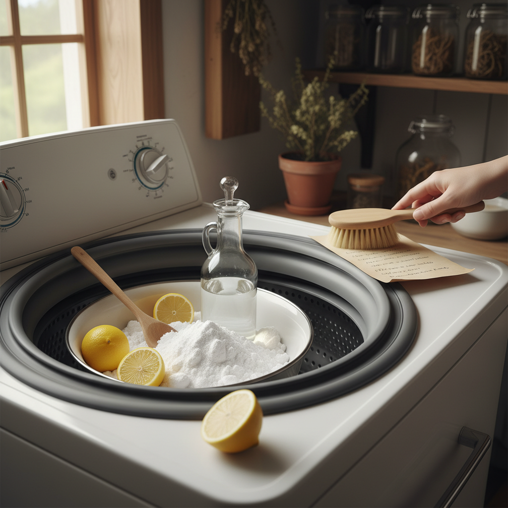 Image pour nettoyer lave-linge astuce grand-mère