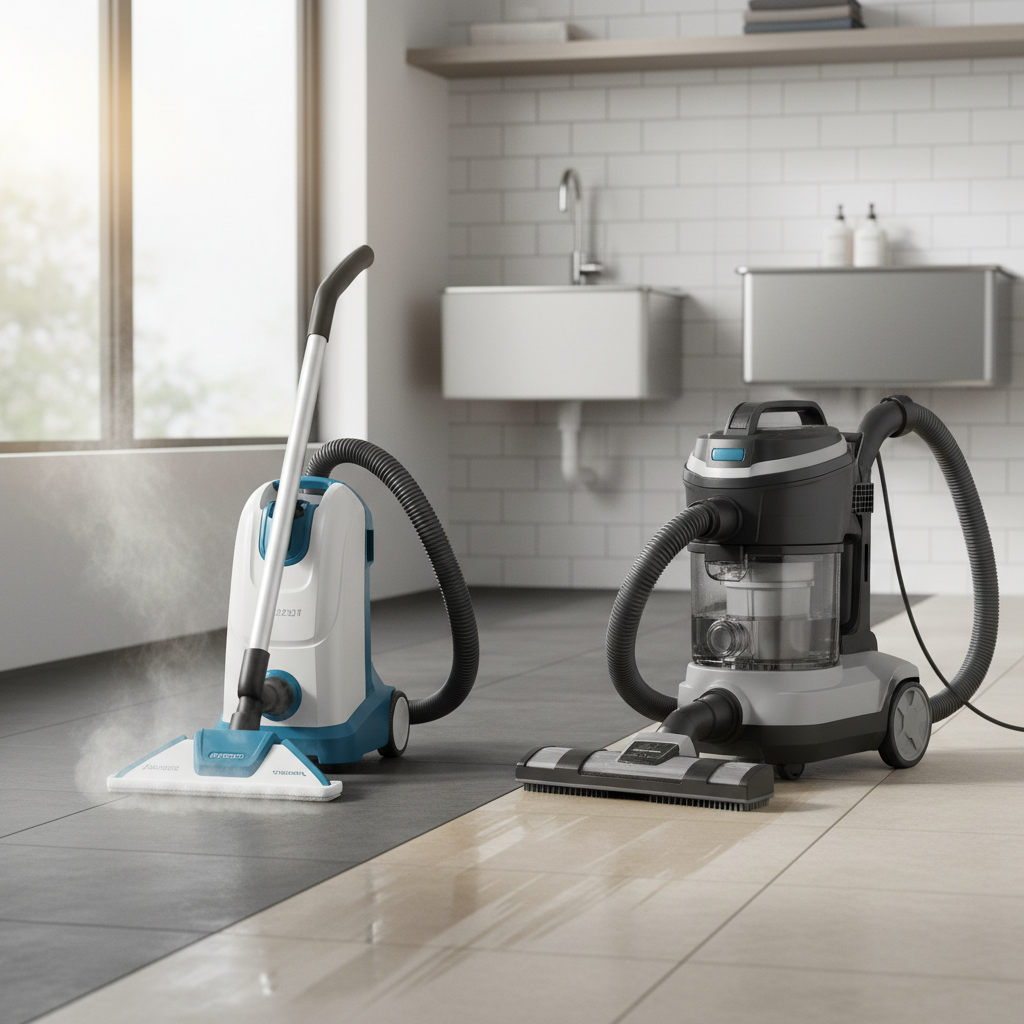Image pour nettoyeur vapeur ou aspirateur laveur