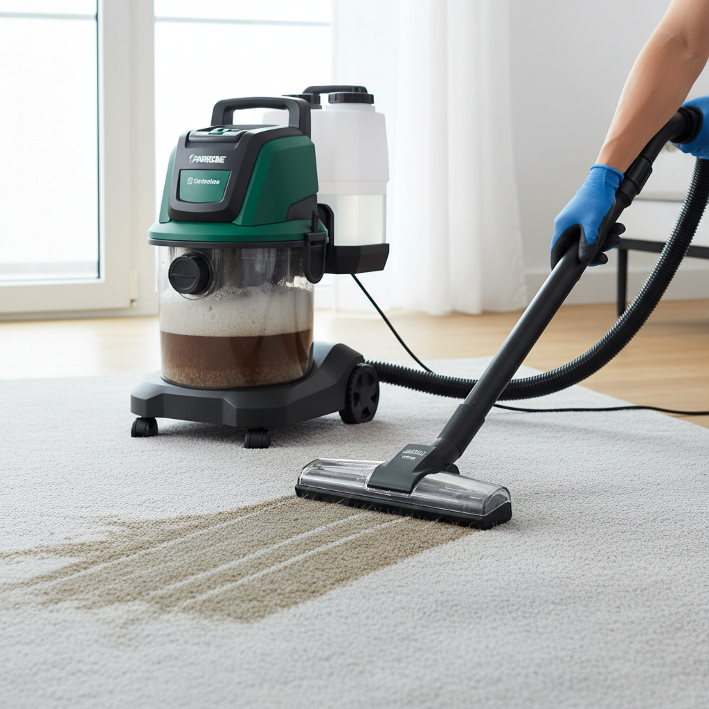 Image pour aspirateur injecteur extracteur parkside