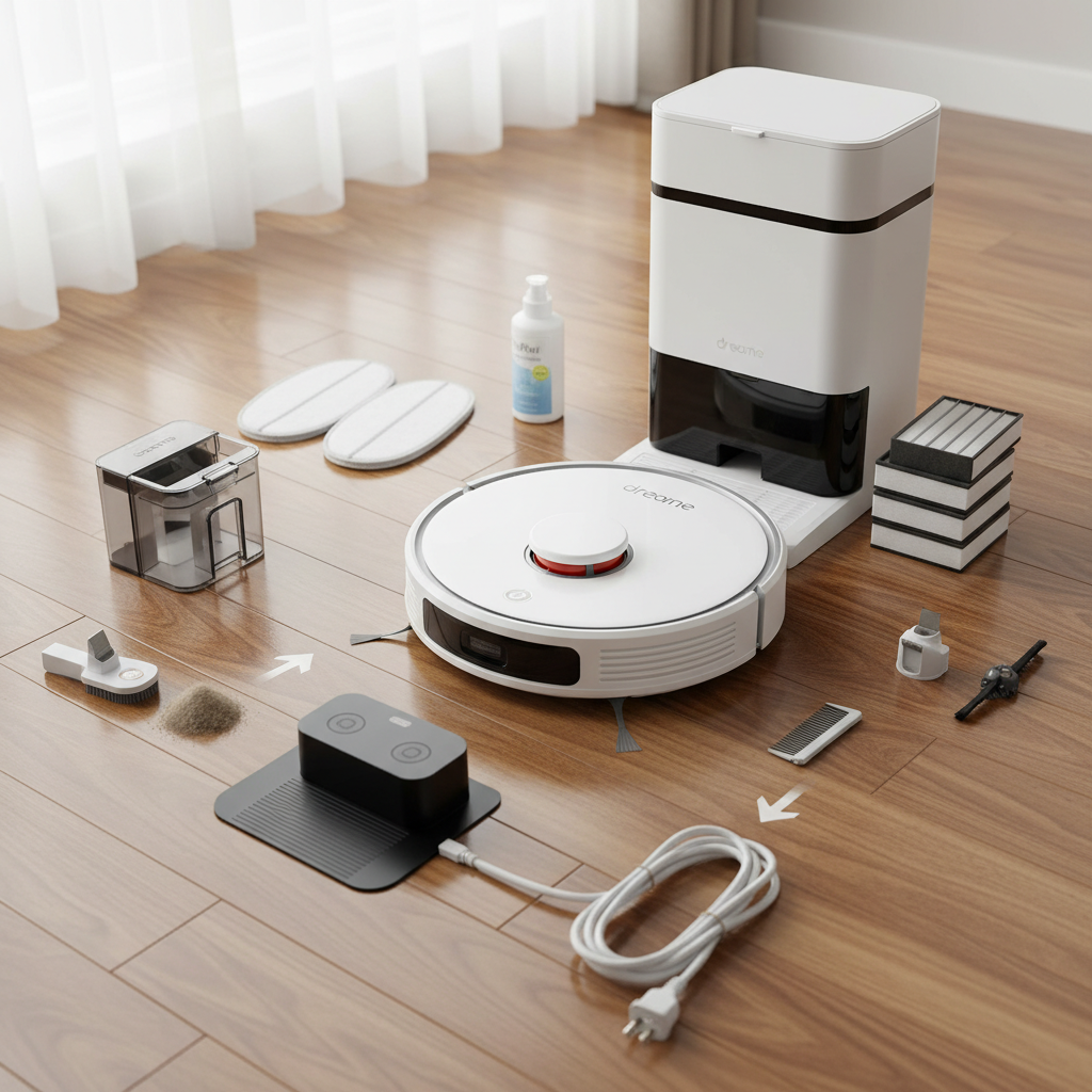 Image pour dreame l10s ultra gen 2 astuces