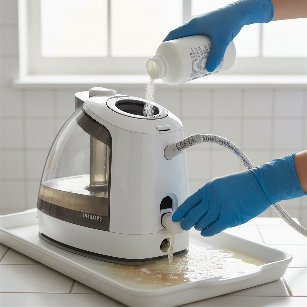 Image pour détartrer central vapeur