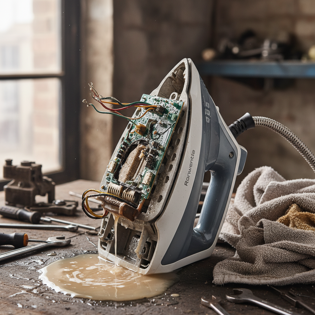 Image pour problème centrale vapeur rowenta silence steam