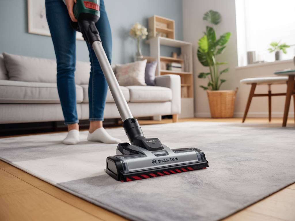Bosch Unlimited 8 avis : performances, options de batteries et efficacité sur tapis et sols durs