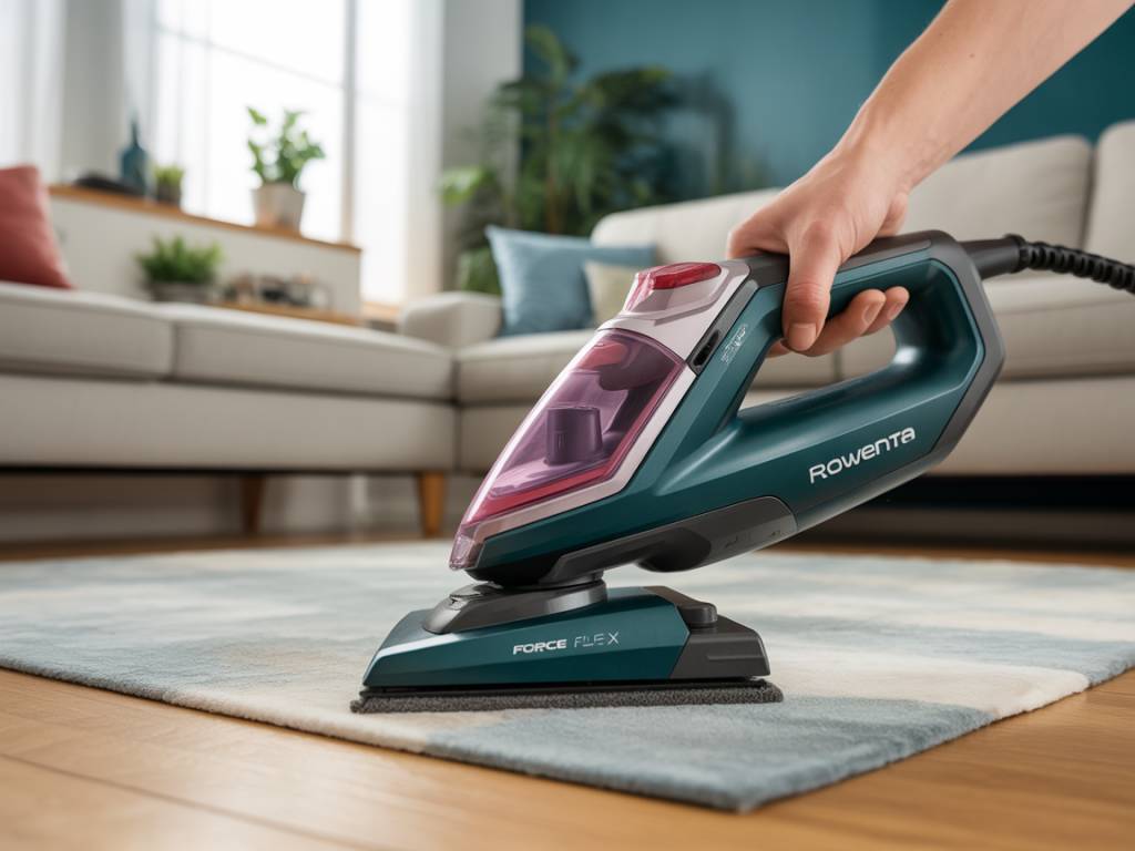 Rowenta X-Force Flex 12.60 avis : performances sur sols durs et tapis, bruit et qualité de fabrication