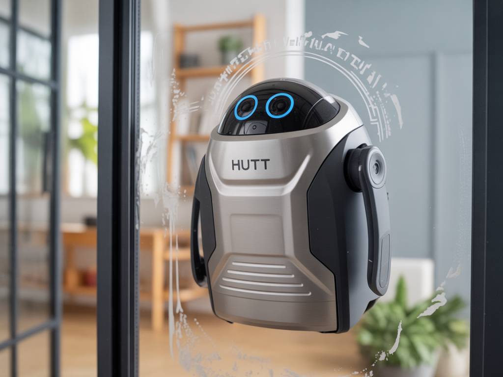 HUTT S7 Robot Nettoyeur de Vitres avis : caractéristiques, autonomie et performances de nettoyage sur vitrages difficiles
