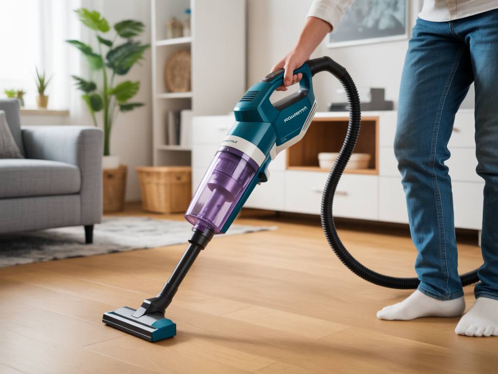 Rowenta Air Force All-in-One 460 avis : analyse du système 2 en 1 aspirateur balai et aspirateur main