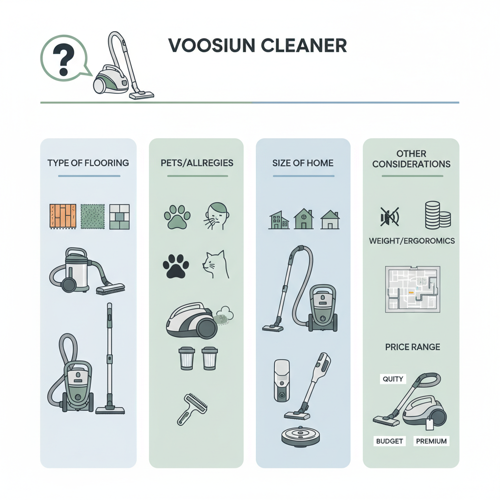 Image pour comment choisir un aspirateur adapté à ses besoins