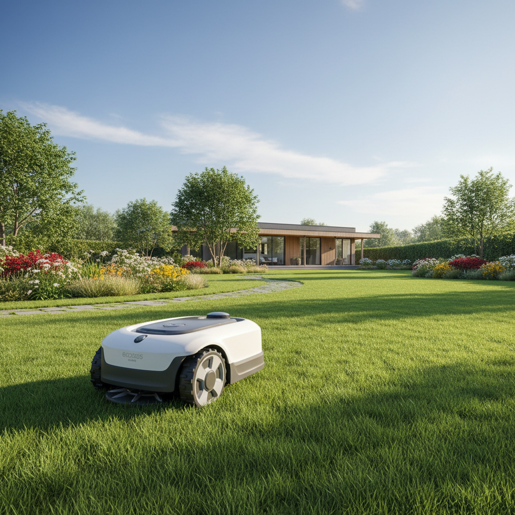 Image pour tondeuse gazon robot ecovacs goat o500 panorama