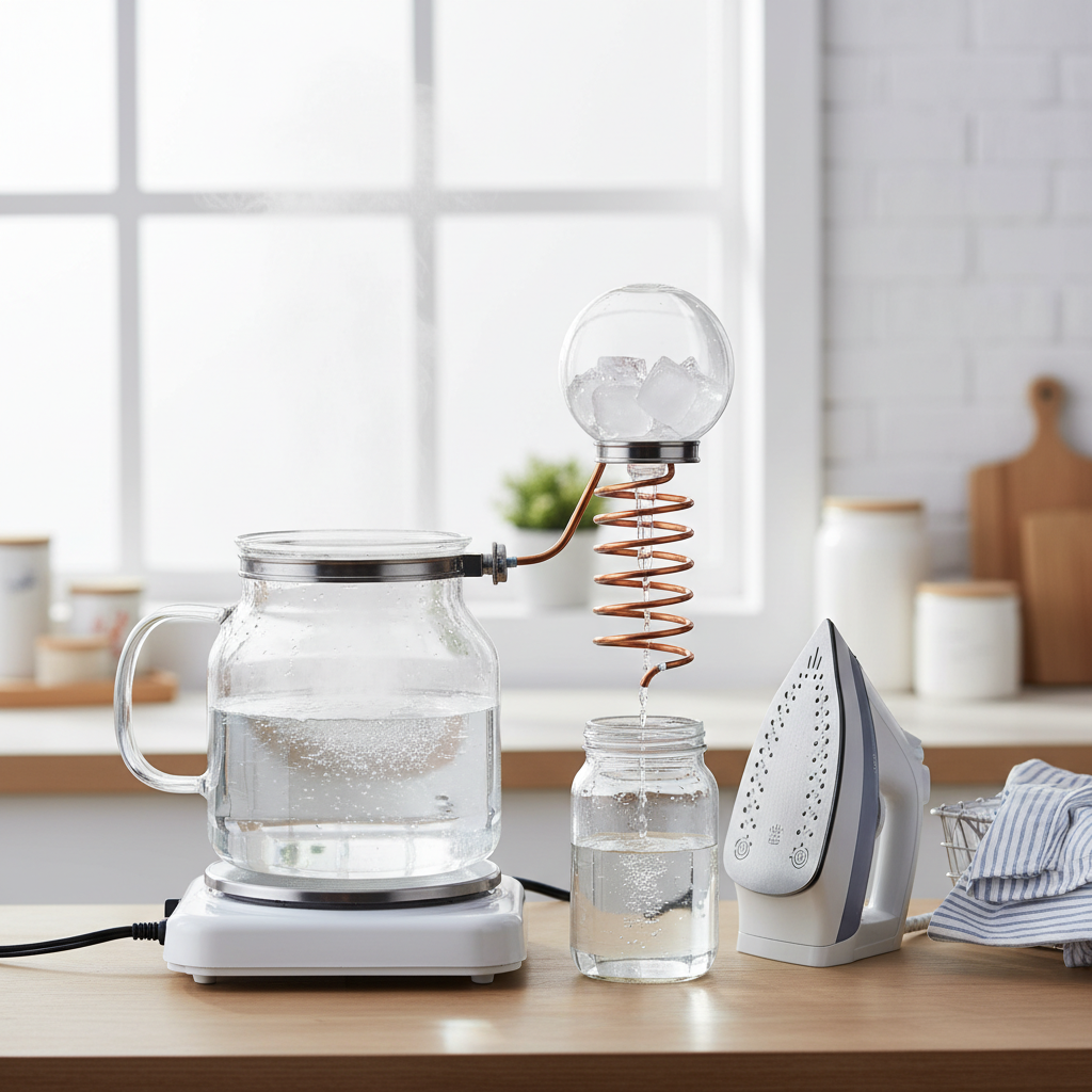 Image pour comment faire de l eau déminéralisée pour fer à repasser