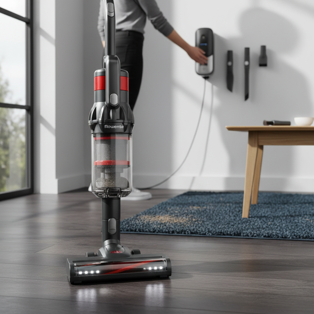 Image pour aspirateur balai rowenta test