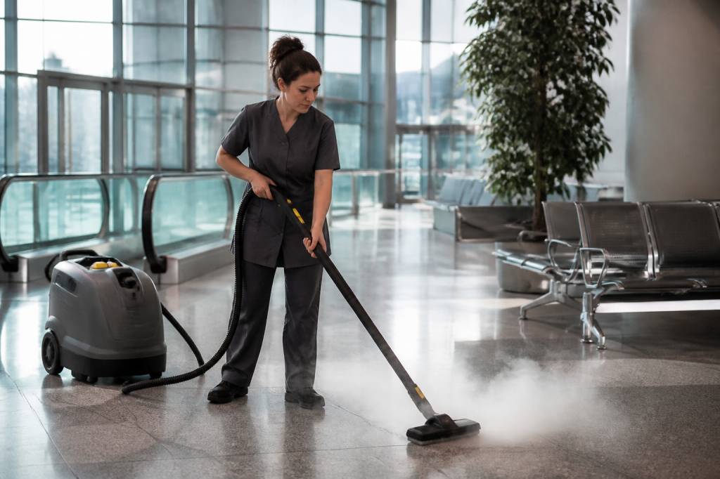 Nettoyage vapeur collectivité : solutions professionnelles pour l’entretien efficace des espaces partagés