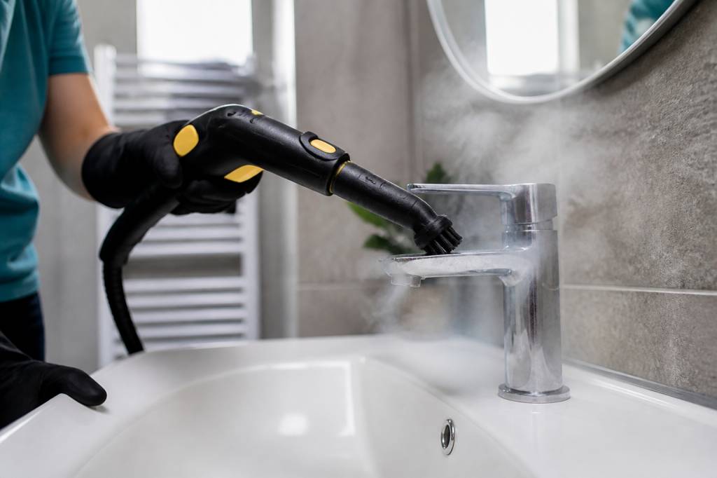 Comment nettoyer salle de bain avec un nettoyeur vapeur efficace