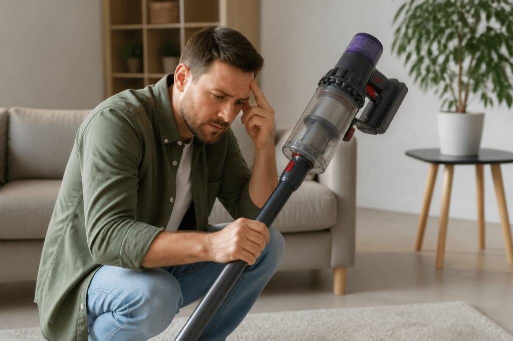 Aspirateur sans fil démarre et s’arrête : causes et solutions efficaces