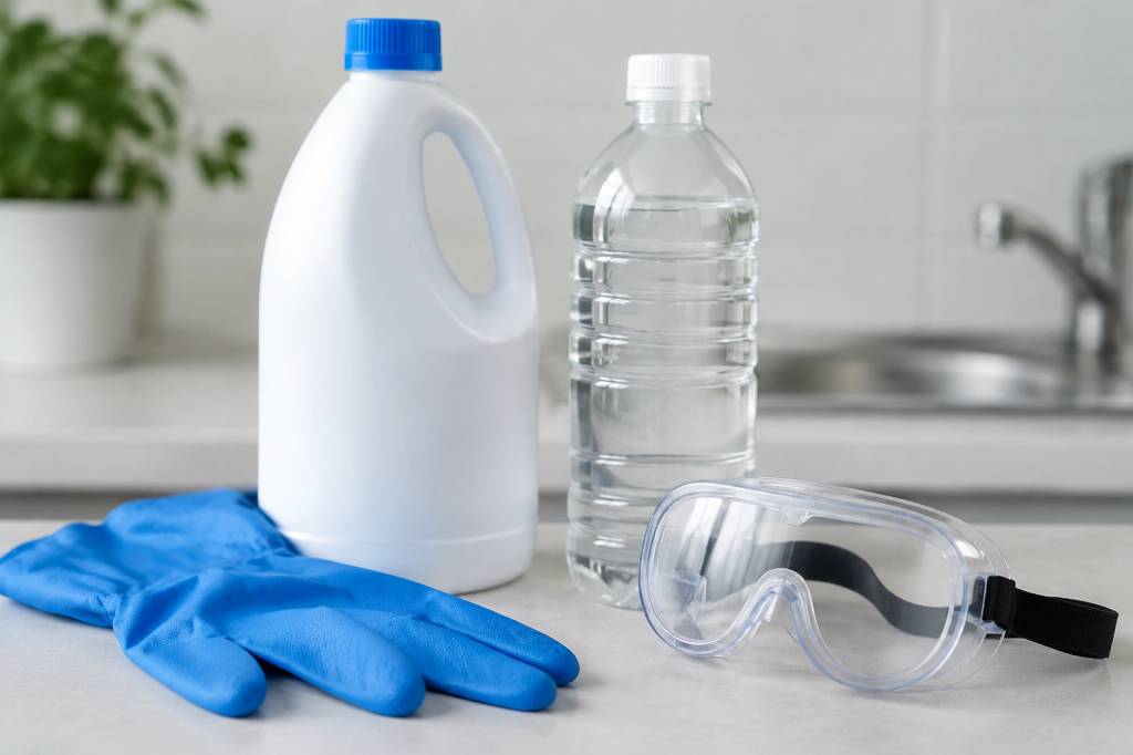 Mélange eau de javel et acide chlorhydrique : quels dangers et précautions ?